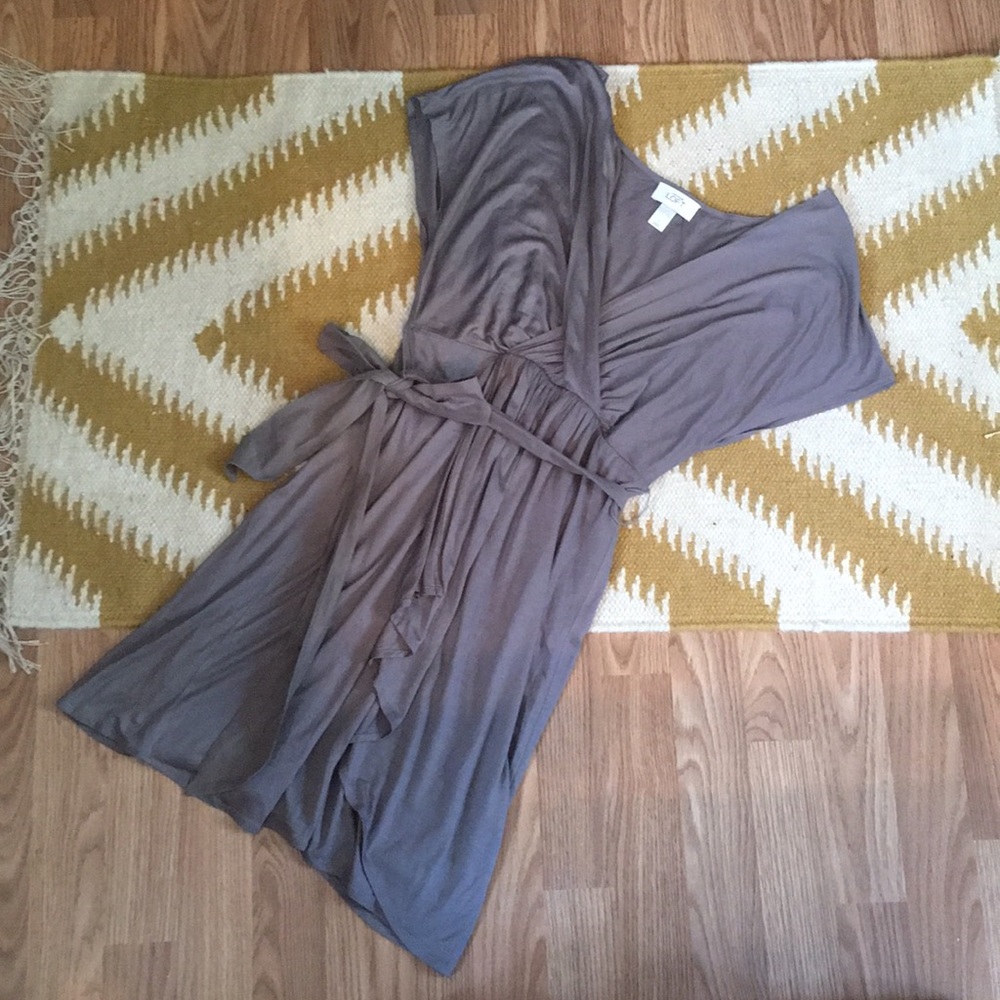 Ann Taylor Loft silver dress